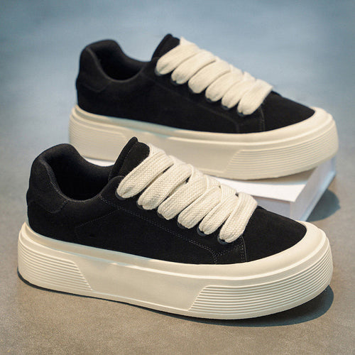 Men's Platform Skate Sneakers - Style 37B6 front product view