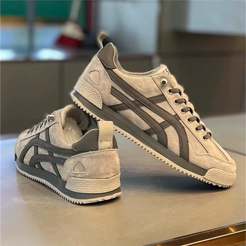 Men's German Army Style Skate Sneakers - Style F465 front product view