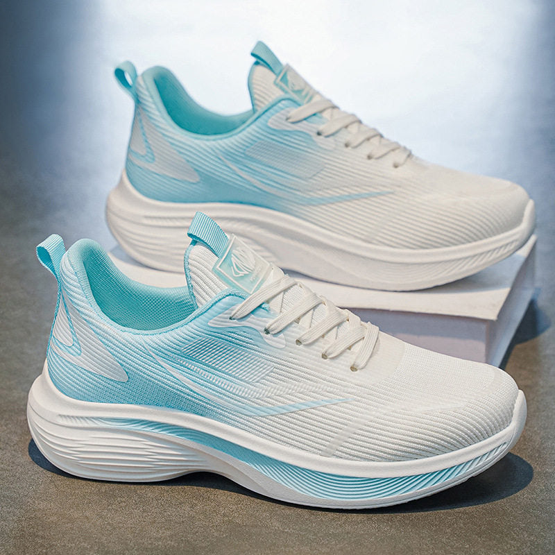 Men's Mesh Platform Running Sneakers - Style A989 front product view