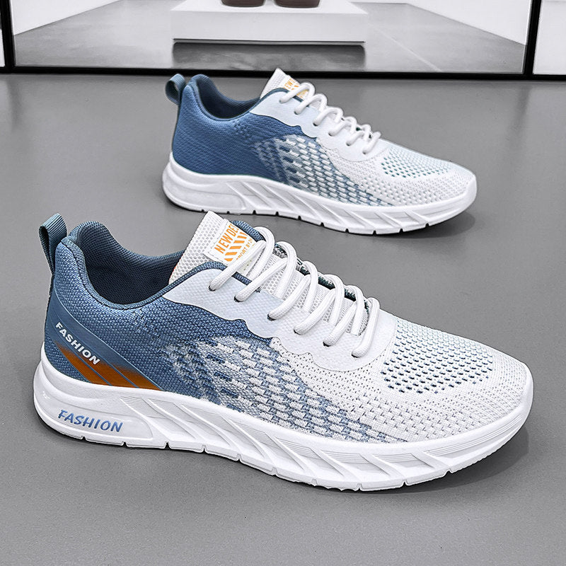 Men's Mesh Running Sneakers - Style 9AA1 front product view
