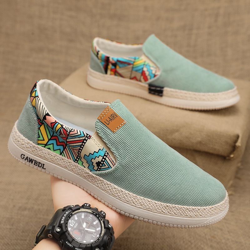 Men's Slip-On Casual Sneakers - Style 59F3 front product view
