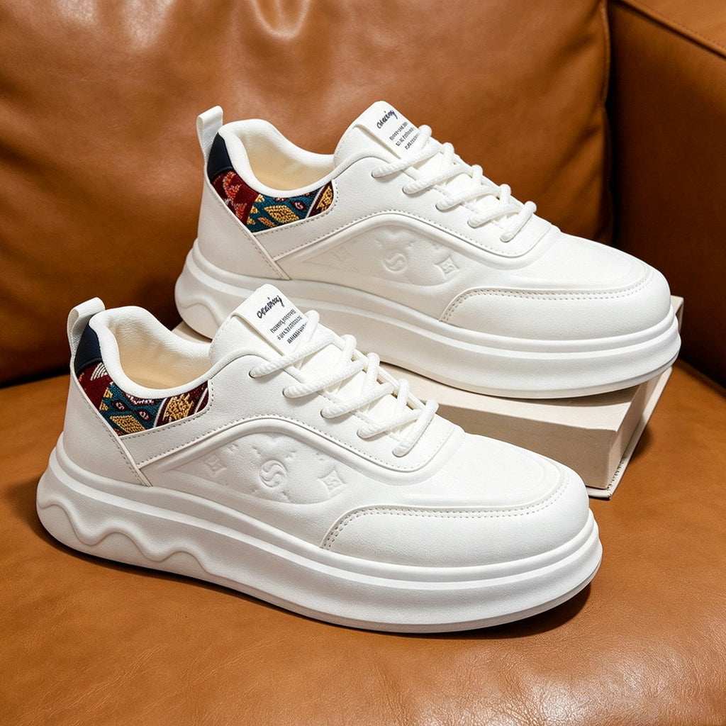 Men's Platform Skate Sneakers - Style 72D3 front product view