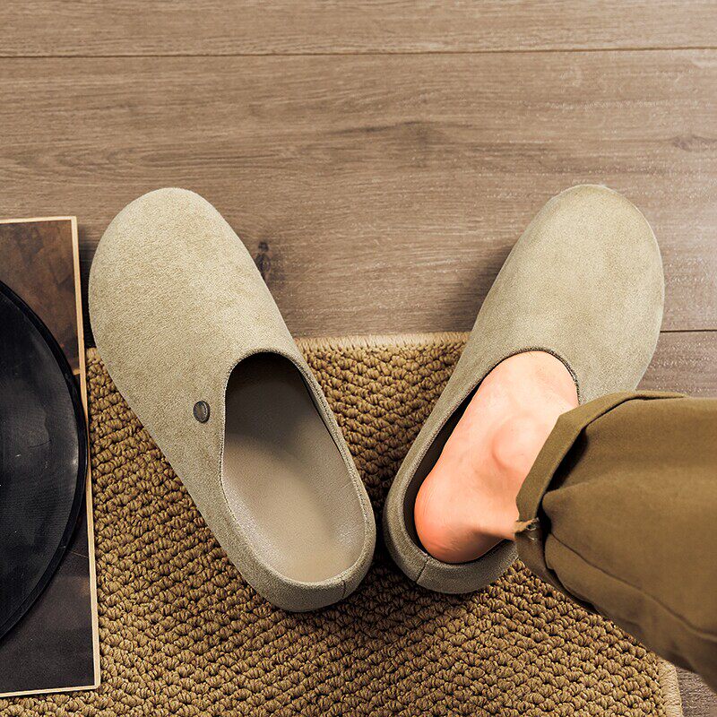 Men's Slip-On Casual Sneakers - Style BE9A front product view