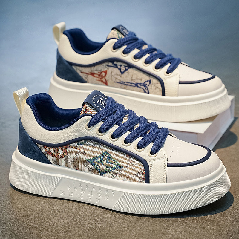Men's Platform Skate Sneakers - Style AB45 front product view