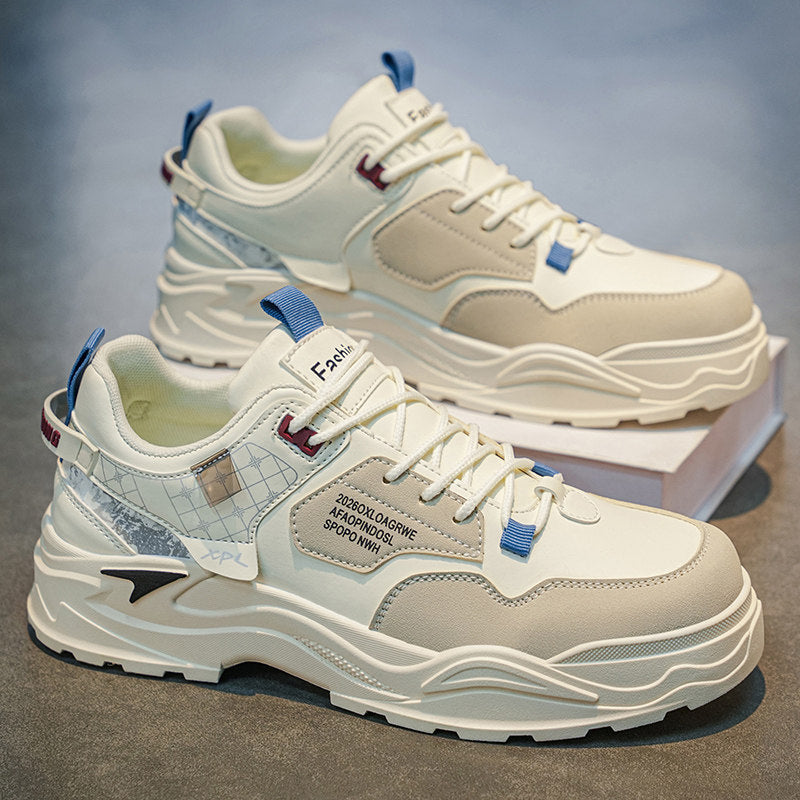 Men's Low-Top Casual Sneakers - Style 0CFB front product view