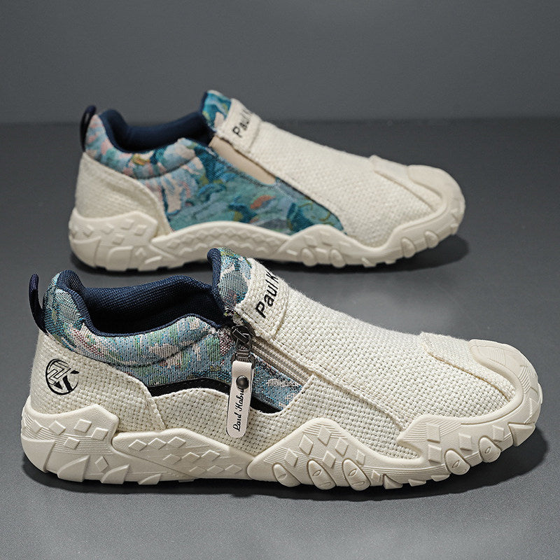 Men's Slip-On Casual Sneakers - Style 3471 front product view