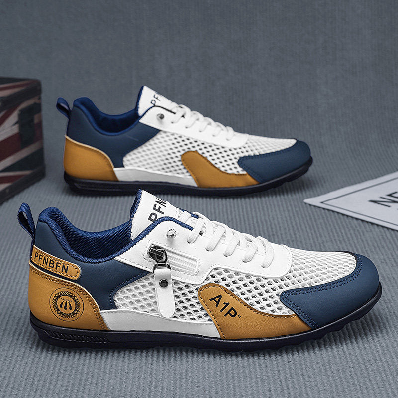 Men's Slip-On Mesh Skate Sneakers - Style 0EE0 front product view