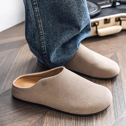 Men's Slip-On Retro Casual Sneakers - Style 3E3F front product view