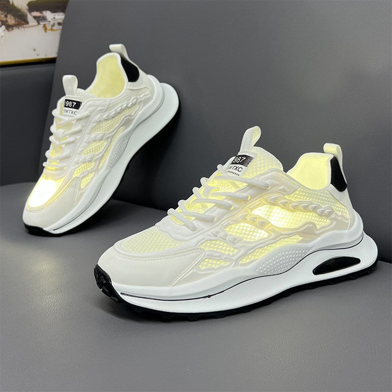 Men's Mesh Casual Sneakers - Style C243 front product view