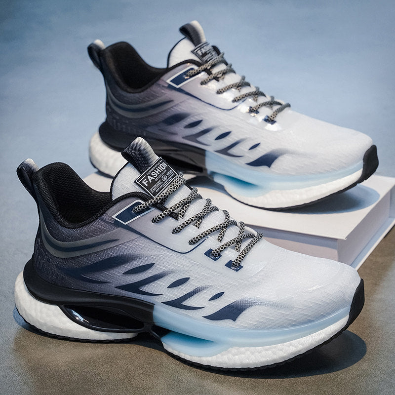 Men's Mesh Running Sneakers - Style F7EE front product view