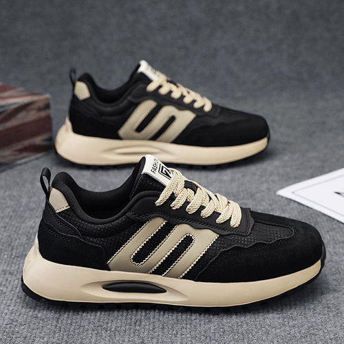 Men's Cushioned Platform Running Sneakers - front product view