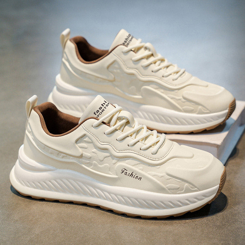 Men's Platform Running Sneakers - Style E116 front product view