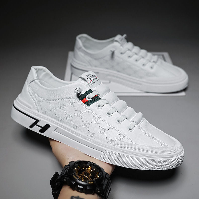 Men's Slip-On Casual Sneakers - Style 567F front product view