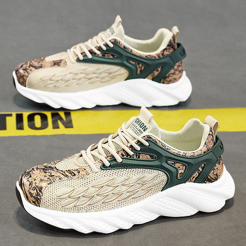 Men's Mesh Casual Sneakers - Style 2907 front product view