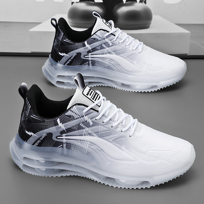Men's Mesh Platform Casual Sneakers - Style CF36 front product view