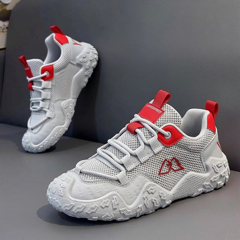Men's Mesh Running Sneakers - Style 032B front product view