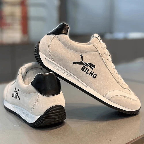 Men's Minimalist German Army Trainer Sneakers - front product view