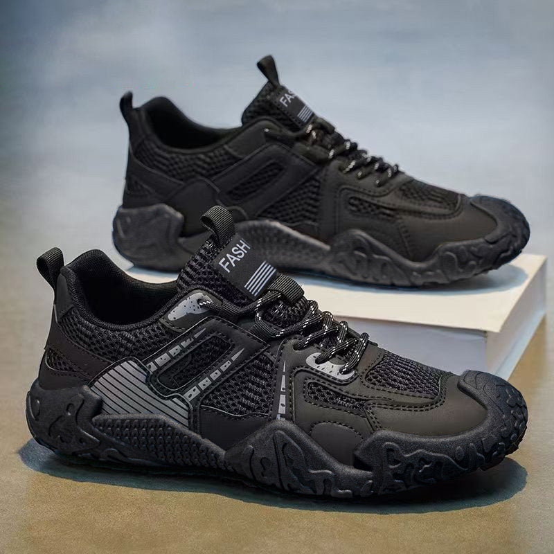 Men's Mesh Casual Sneakers - Style AA7A front product view