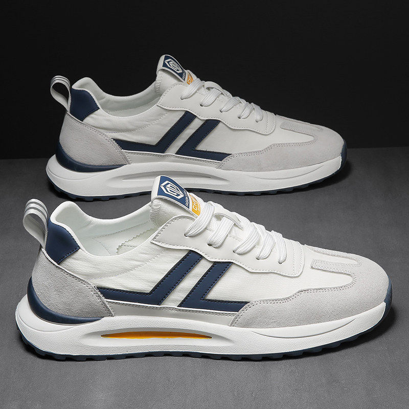 Men's German Army Style Casual Sneakers - Style 4858 front product view