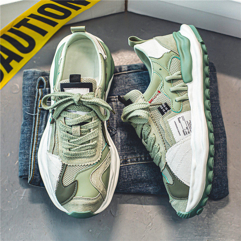 Men's Platform Running Sneakers - Style CF8D front product view