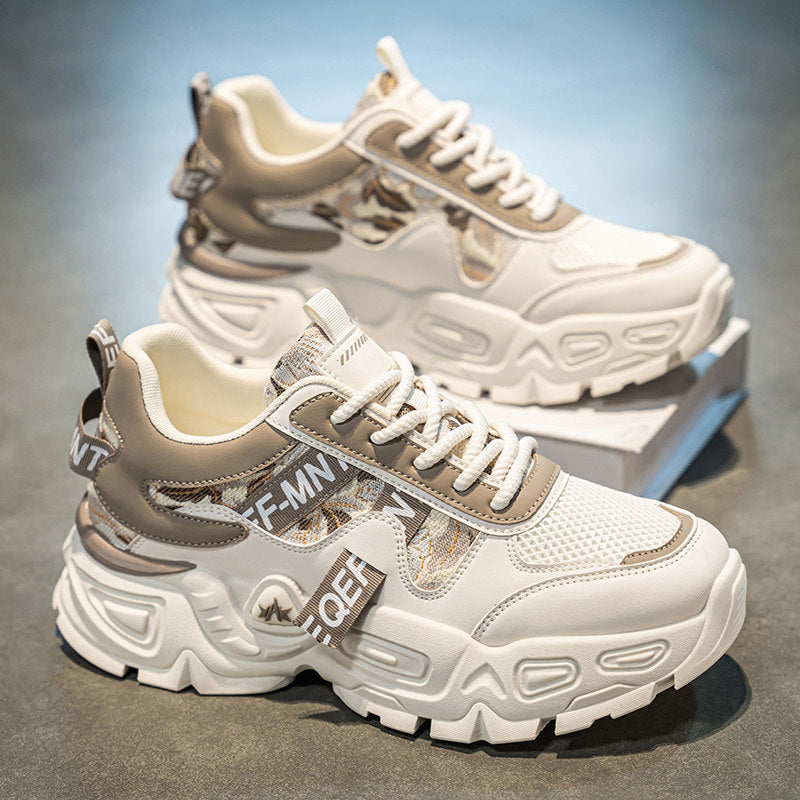 Men's Platform Running Sneakers - Style 6981 front product view