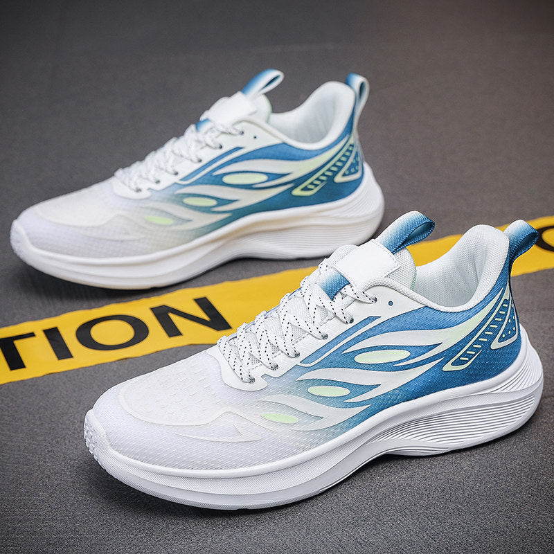 Men's Mesh Running Sneakers - Style 4673 front product view