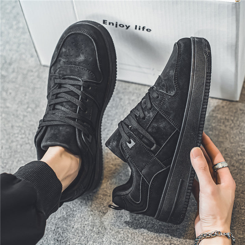 Men's Platform Retro Skate Sneakers - Style 68BF product view 2