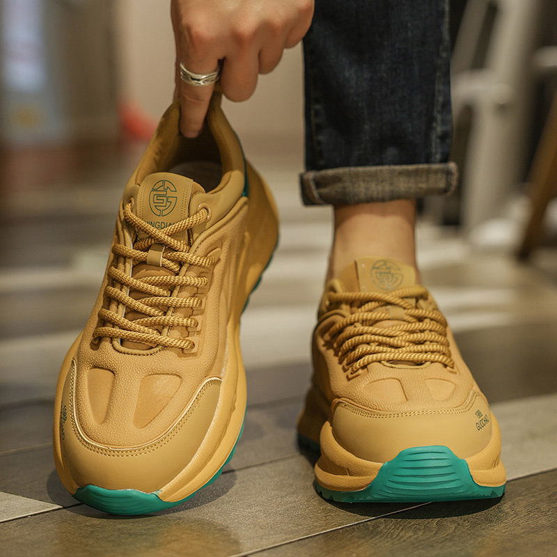 Men's Platform Casual Sneakers - Style 9FF5 product view 2