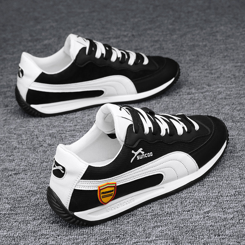 Men's Retro German Army Trainer Skate Sneakers - product view 2