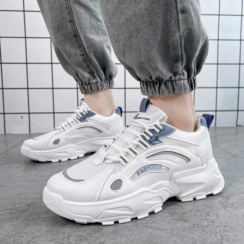 Men's Mesh Platform Running Sneakers - Style A08D product view 2