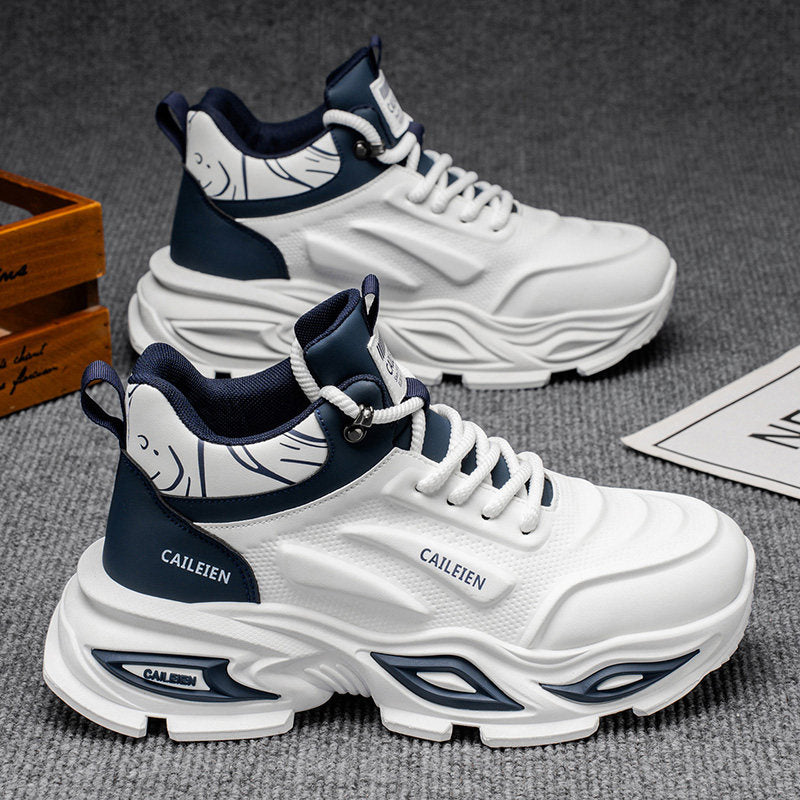Men's High-Top Platform Running Sneakers - Style C5F9 product view 2
