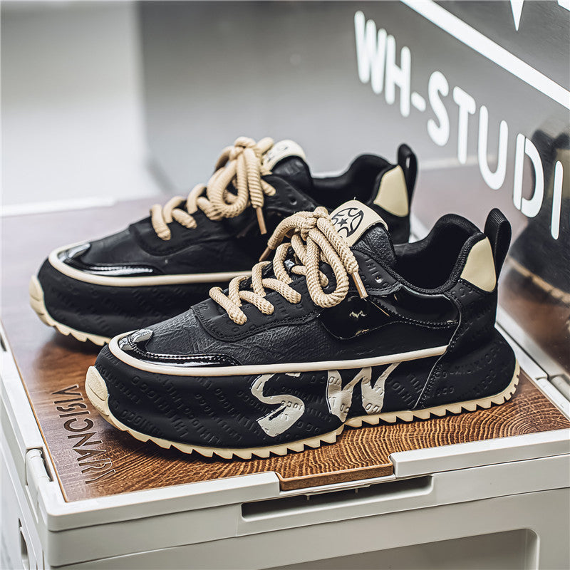 Men's Platform Casual Sneakers - Style 77C7 product view 2