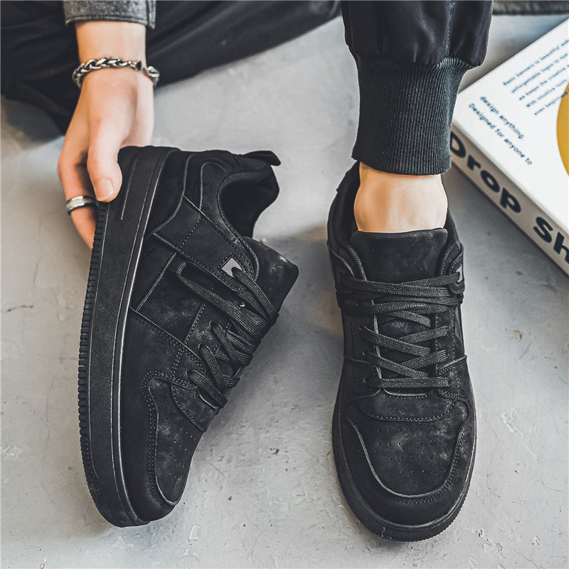 Men's Platform Retro Skate Sneakers - Style 68BF product view 4