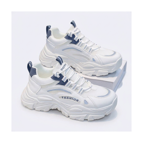 Men's Beige, Cream and Silver Mesh Platform Casual Sneakers - studio white background